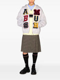 AMBUSH logo-patch zip-up hoodie