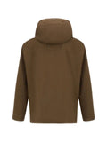 Herno flap-pocket hooded jacket