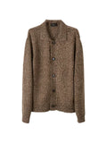 Brioni button-up wool cardigan