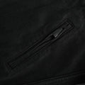 Gucci Red Green Web Stripe Moto Denim Jacket Black